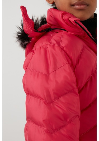 Lela Kız Çocuk Mont 5766041-Pembe