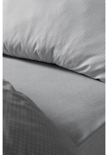 Pure Touch Nevresim Takımı Tek Kişillik Koyu Gri Koyu Gri