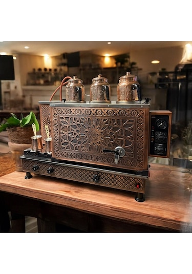 Elektrikli Ve Lpg 1.sınıf Çay Kazanı 3 Demlik 35 Lt Kapasiteli