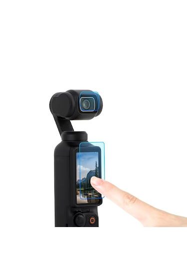 Teknoroket Djı Osmo Pocket 3 Ekran Koruyucu Seti 9h Lens Ve Ek...