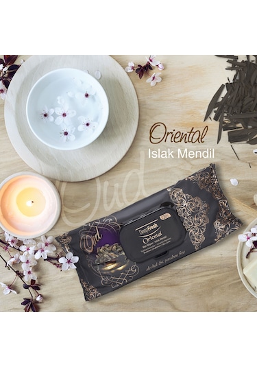 Deep Fresh Oriental Islak Mendil Oud 3'Lü Paket 360 Yaprak