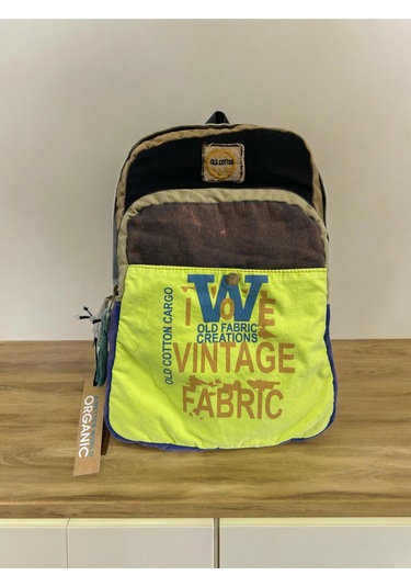 Kaliteli Vintage Salaş Disayn Günlük Gezi Spor Sırt Çantası Matanza Bag 30x42cm Siyah