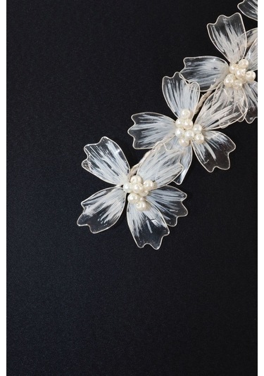 Çiçekli Sedef Gelin Tacı. Gelin Saç Aksesuarı. Nişan Saç Aksesuarı. Söz Nikah Kına Saç Aksesuarları