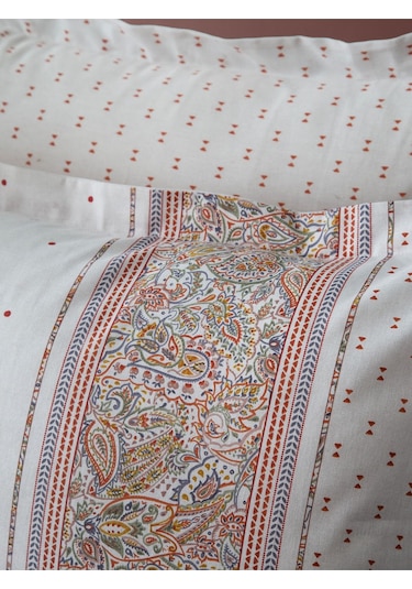 Senses Alessi Nevresim Takımı Terakota Çift Kişilik Terracotta