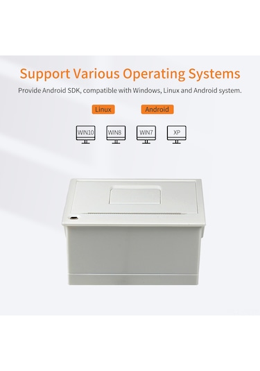 Vkemall Em5822 58mm Termal Yazıcı Modülü - Entegre Edilebilir, 60mm/s Hız, 203dpi, 12v, Ttl+güç Kablosu, Linux/windows/android Desteği