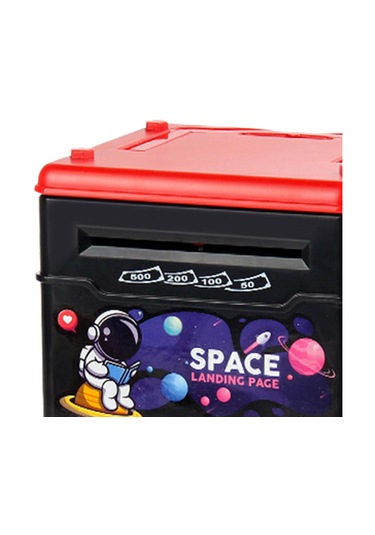 Dolıty Kaydırma Para Sı Oyuncak Paralar Şifre Elektronik 13,5cmx12,3cmx19,5cm