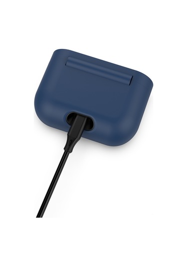 Honmex Sony Wf-1000xm3 Kulaklık Koruması - Yumuşak Silikon Kılıf - Mavi Renk Mavi