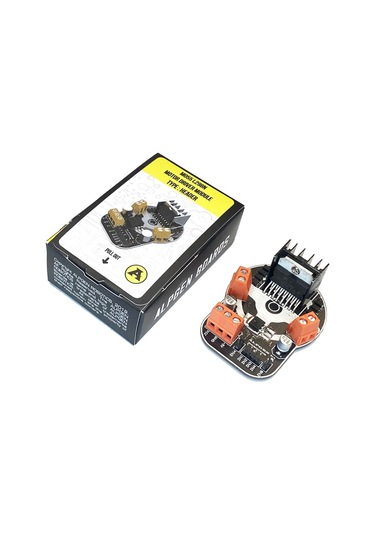 Arduino Projeleri L298n Voltaj Regulatörlü Çift Dc Motor Sürücü Modülü