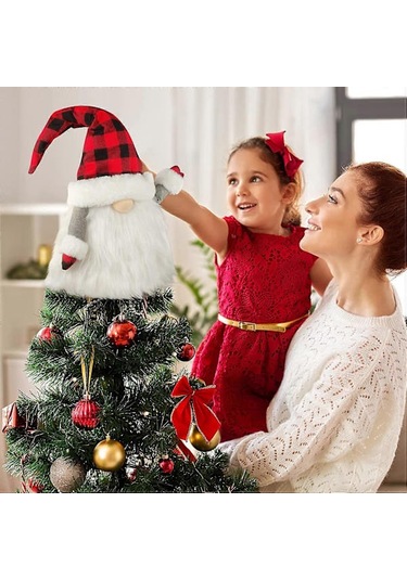 Cüce Noel Ağacı Süslemesi, El Yapımı İsveç Noel Baba Noel Ağacı Süsü Noel Ağacı Süslemeleri