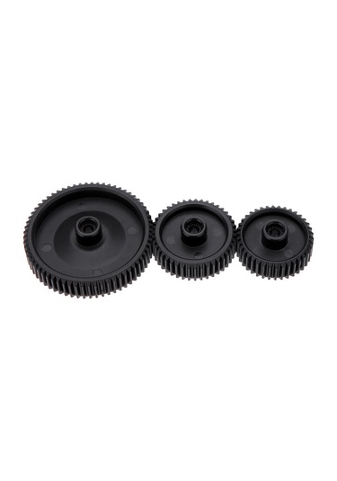 Yaozixa Fotga M0.8 Pitch Dişli Seti, Dp500ııs/dp3000 Uyumlu, 38t-43t-38t, Standart Lensler İçin Takip Odaklı Plastik Dişli Siyah