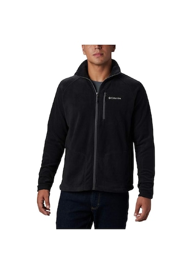 Columbia Ae3039 Fast Trek Full Zip Fleece Erkek Polar Ceket Siyah