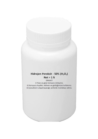Hidrojen Peroksit Oksijenlisu %50 1 Litre
