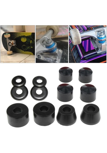 Homyl Kaykay Burcu Yedek Bardak Yıkayıcılar Longboard Siyah Siyah Çok Renkli