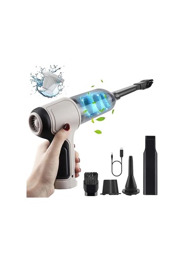 Şarj Edilebilir El Tipi Çok Fonksiyonlu Araç Ve Ev Süpürgesi Jb-107 4741