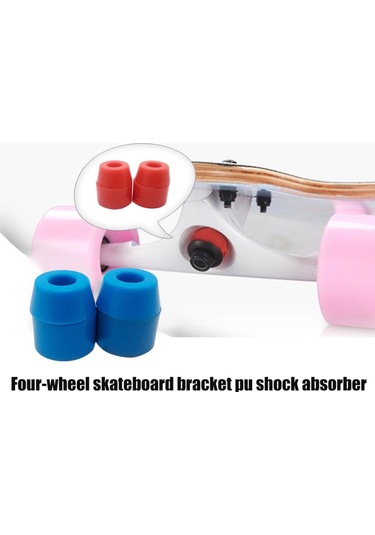 Homyl 4x 92a Kaykaylı Kamyon Burcu Longboard Yedek Burçlar Mor Mor Çok Renkli