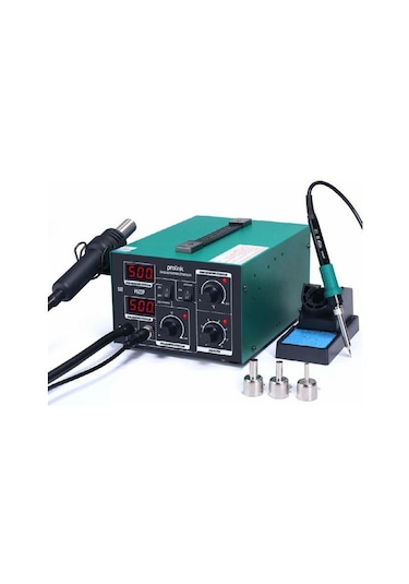 Prolink P-52 Dp Diyafram Sıcak Hava Üflemeli Dijital Havya İstasyonu 852d+