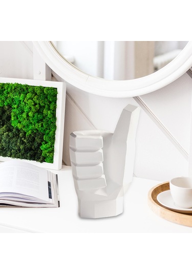Suntek El Heykeli Soyut Sanat Parmak Heykel Dekor Raf Tv Dolabı