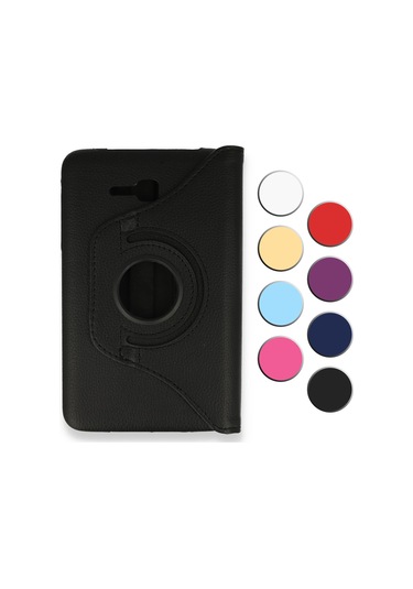 Samsung Uyumlu Tab 3 Lite (T110-T113) 360 Derece Döner Standlı Kılıf
