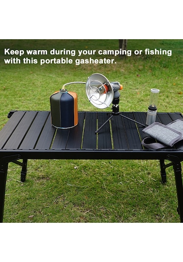 Padalink Taşınabilir Kamp Isıtıcısı: Outdoor Kışlık Çadır Ve Balıkçılık İçin Ayarlanabilir Gazlı Isıtma Cihazı Çok Renkli