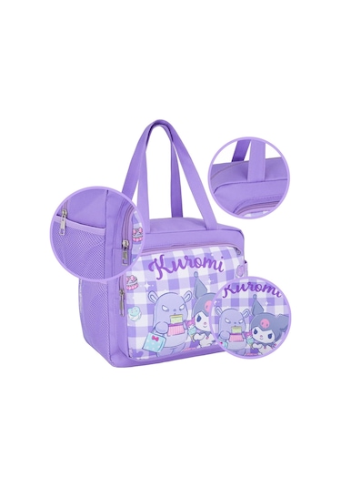 Aromee Anime Kuromi Öğle Yemeği Çantası Kadın Erkek Sızdırmaz Yemek Kabıkuromi