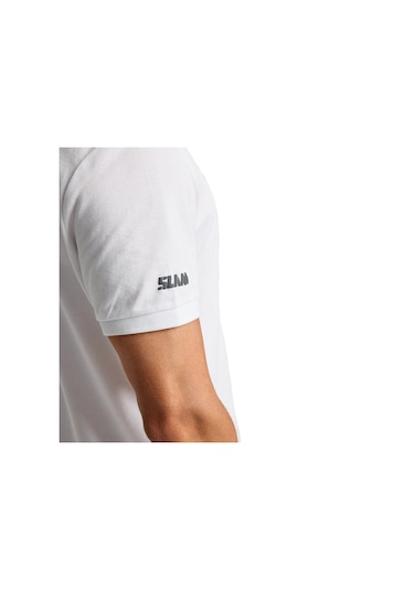 Slam Deck Polo Ss W02 Beyaz