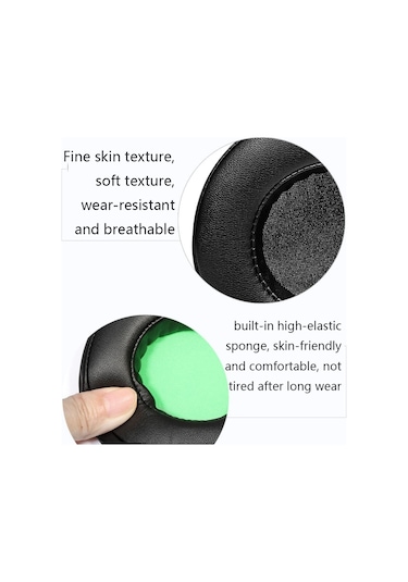 Razer Blackshark V2/v2x/v2se İçin Kulaklık Sünger Kılıfı, Renk: Baş Işını Koruyucu Kılıf Siyah