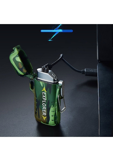 Şarj Edilebilir Usb Çakmak Çok Renkli