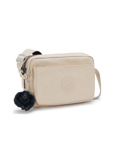 Kıplıng Abanu M Orta Boy Omuz Çantası Bej Back To Beıge Bej
