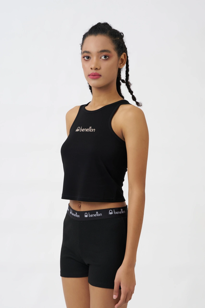 United Colors Of Benetton Kadın Atlet Bnt-w20983 Siyah
