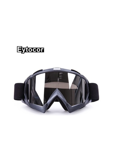 Pvc Motosiklet Ve Kayak Gözlüğü Hxs-0903 - Buhar Önleyici, Değiştirilebilir Lensli