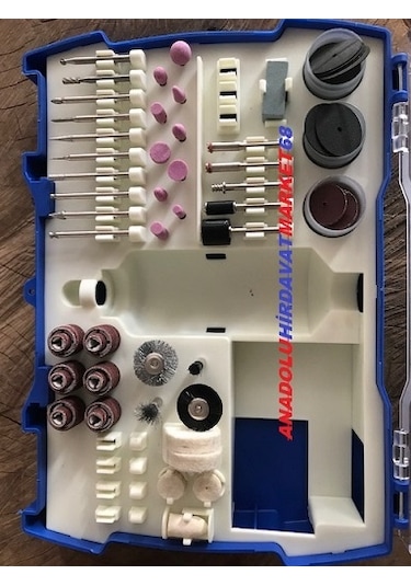 Karona Gravür Seti Mini Drill Seti Mini Matkap Taşlama Seti 152Pc
