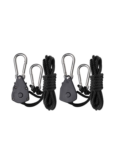 Xindoker "bitki Yetiştirme Işığı Asma Kancası - 68kg Taşıma Kapasiteli, 2m Ayarlanabilir Naylon Askı Sistemi" Diğer