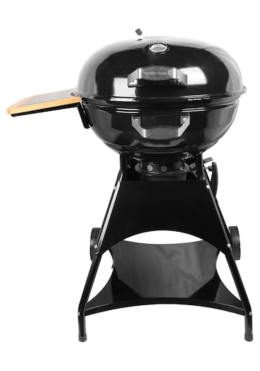 Küre Kömürlü Mangal Krom Izgara 80x70x94 Cm Tekerlekli Barbekü