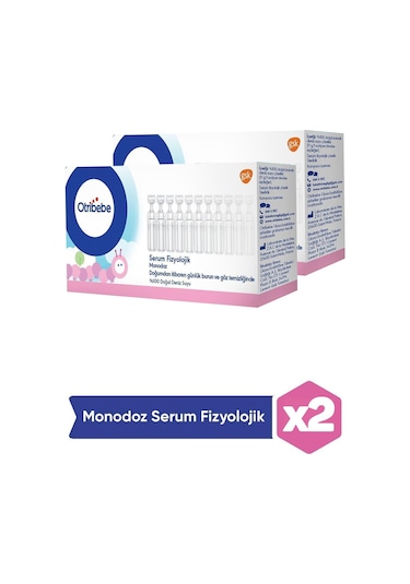 Otribebe Monodoz Serum Fizyolik 5 Ml X 20 Flakon 2 Adet