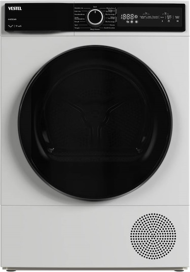 Vestel KM 87202 WIFI 8 KG Isı Pompalı Çamaşır Kurutma Makinesi (Distribütör Garantili)