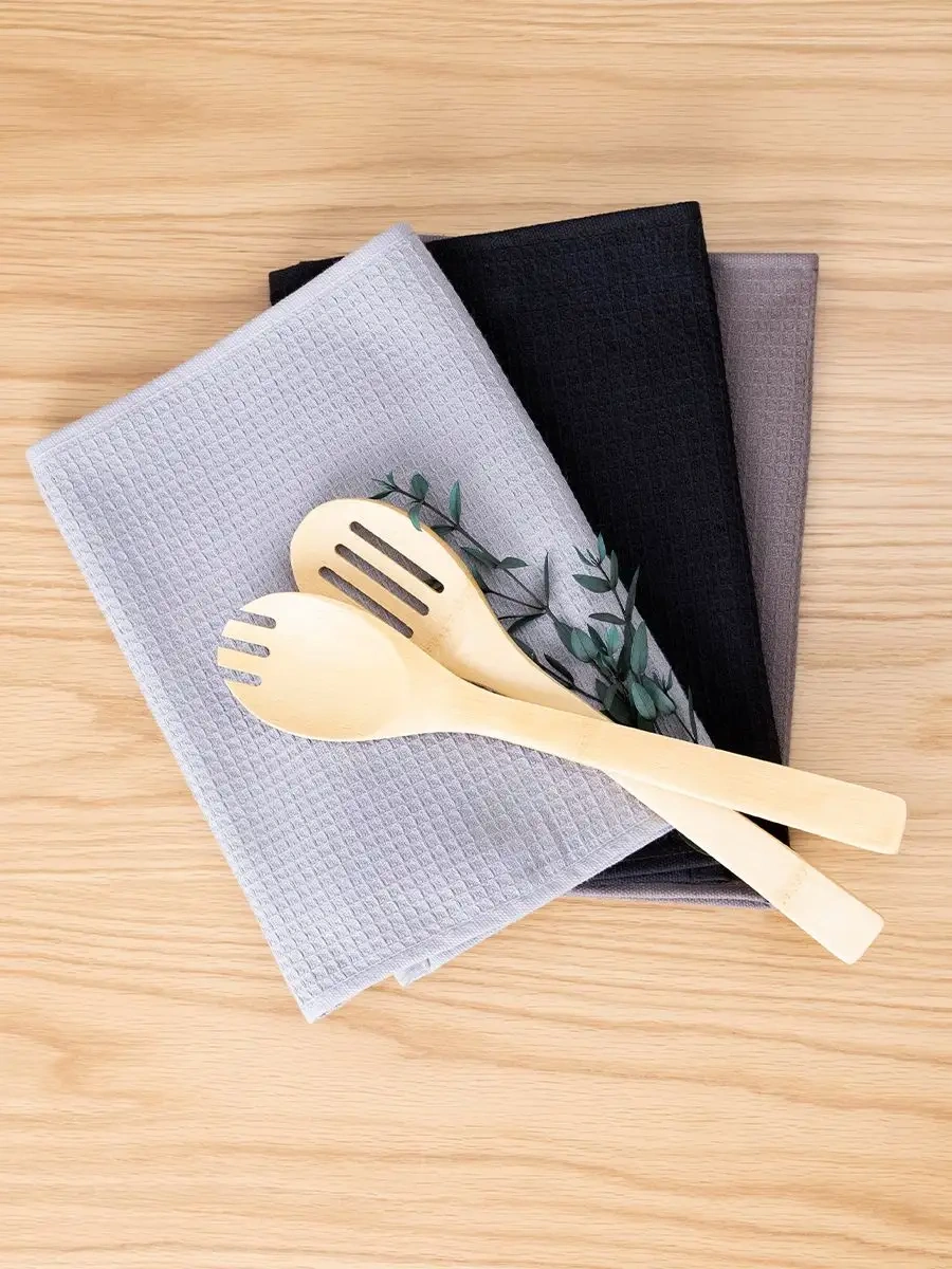 Vasilisa Çok Amaçlı Havlu - 30x60 Cm 3'lü Set 162542980 Mocha