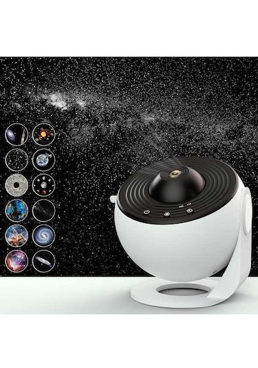 Didadodo Sones Galaxy Gece Lambası Yıldız Projektör Led Masa Lambası Çocuk, Yıldızlı Gece 2