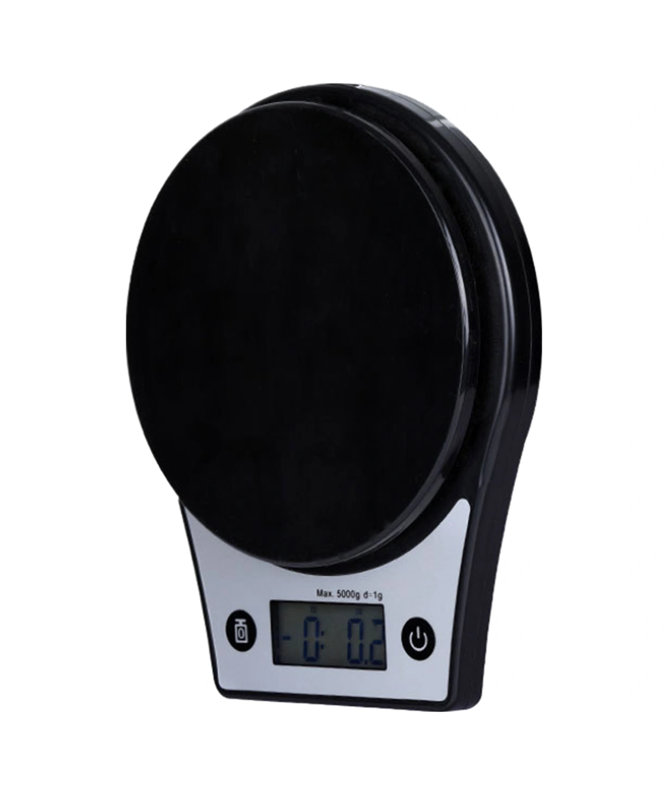 Kosona Mutfak Tahta Terazi 1g-5kg Hassas Ölçüm, G/ml/oz/lb Birimleri, Abs Malzeme, Siyah Pil Dahil Değil Siyah