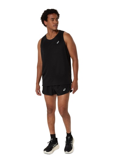 Asics Asıcs Core Splıt Short Erkek Black/pure Silver Şort 2011d222-001 Black/pure Silver