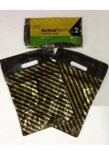 Aksan Plastik Takviyeli Çanta Taşıma Torbası Alışveriş Poşet 50 Adet No2 26x36cm