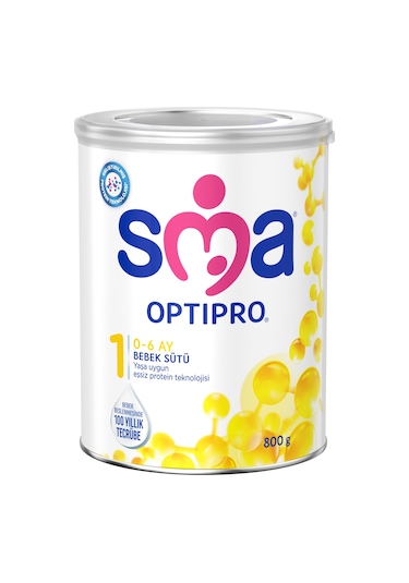 Sma Optipro 1 Probiyotik Bebek Sütü 800 G 6 Adet