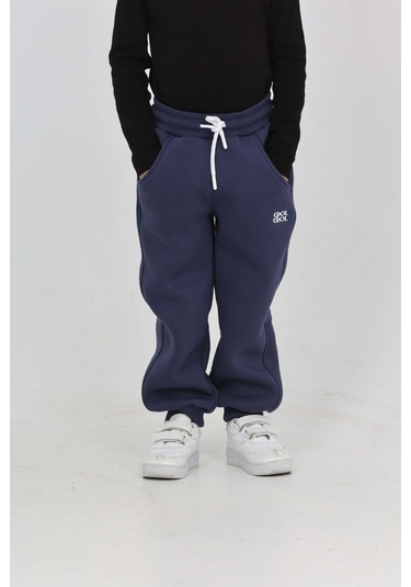 Toontoy Erkek Çocuk Cool Nakışlı Eşofman Alt İndigo