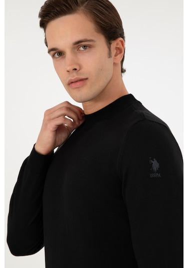 U.s. Polo Assn. Erkek Siyah Kazak /triko 50298201-vr046 Siyah