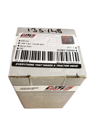 Massey Ferguson 135-148 Yan Yazı Takım Ptp