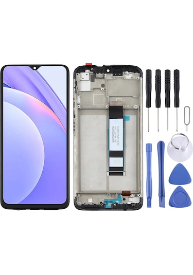 Xiaomi Uyumlu M2010j19sg Redmi 9t Ekran Lcd Full Çıtalı