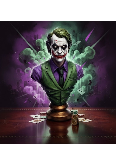 Polyester Joker Figür