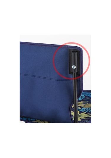 Homyl Kamp Sandalyeleri Katlanır Direktörü Lüks Balık Mavi-l Mavi L Çok Renkli