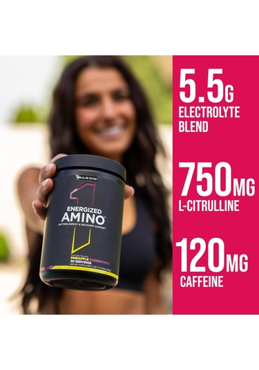 Rule One Proteins Energized Pump Amino Recovery Support Böğürtlen