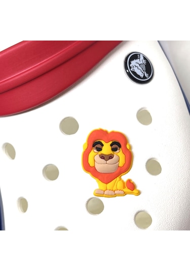 Crocs Terlik Süsü & Renkli Aksesuar Jibbitz Turuncu