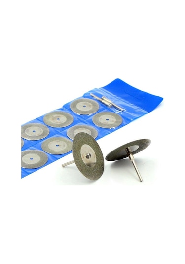 Dremel ve Döner Cihazlar Için 30Mm Dairesel Kesme Elmas Disk